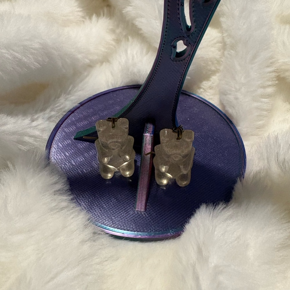 Gummy Bear Earrings - Picture 3 of 4